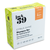 Jack59 Citrus Shine shampoo bar - box